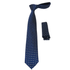 Mens Narrow Tie/Hankie Set Microfiber Silky Vito Rofolo by J.Valintin VTR - 81 - J.Valintin Men's Wear Legend - VTR - 81
