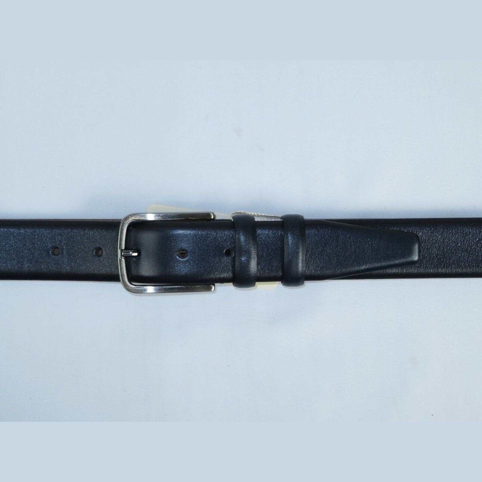 Mens Navy Blue Genuine Leather Belt PIERO ROSSI Turkey Soft Full Grain #Navy - A - J.Valintin Men's Wear Legend - 97211