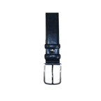 Mens Navy Blue Genuine Leather Belt PIERO ROSSI Turkey Soft Full Grain #Navy - A - J.Valintin Men's Wear Legend - 97211