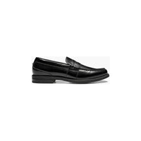 Men's Nunn Bush Lincoln Moc Toe Penny Loafer Shoes Leather Black Multi 85538 - 009 - J.Valintin Men's Wear Legend - 85538 - 009_7_M