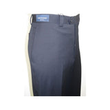 Men's Pants G. Manzoni None Wrinkle Soft Wool Super 120's 053 Navy Made in Italy - J.Valintin Men's Wear Legend - 8659