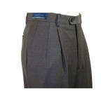 Men's Pants G.Manzoni None Wrinkle Wool Super 120's #056 Gray Made in Italy - J.Valintin Men's Wear Legend - 8644