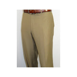 Men's Pants G.Manzoni None Wrinkle Wool Super 120's #NLP26 Camel Made in Italy - J.Valintin Men's Wear Legend - 17353