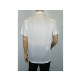 Mens Polo Shirt Slinky Sheer Short Sleeves Soft Touch by Stacy Adams 57007 White - J.Valintin Men's Wear Legend - 100060