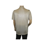 Mens Polo Shirt Slinky Sheer Short Sleeves Soft Touch Stacy Adams 57006 Taupe - J.Valintin Men's Wear Legend - 100031
