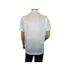 Mens Polo Shirt Slinky Sheer Short Sleeves Soft Touch Stacy Adams 57006 White - J.Valintin Men's Wear Legend - 100026