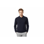 Mens PRINCELY Merinos Wool Sweater Knits Light Weight Polo 1011 - 40 Teal Blue - J.Valintin Men's Wear Legend - 1011 - 40 Teal Blue - M