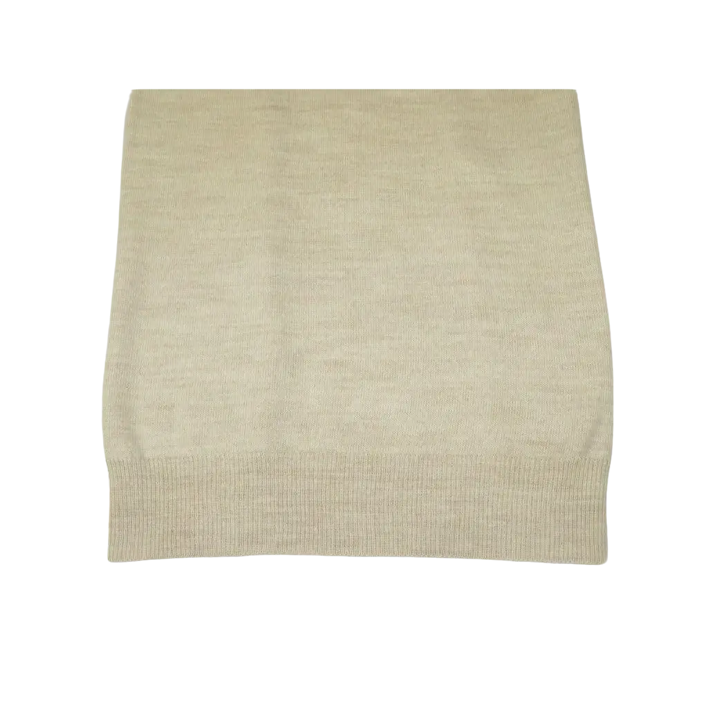 Mens PRINCELY Soft Merinos Wool Sweater Knits Light Weight Polo 1011 - 40 Lt Beige - J.Valintin Men's Wear Legend - 1011 - 40 Lt Beige - M