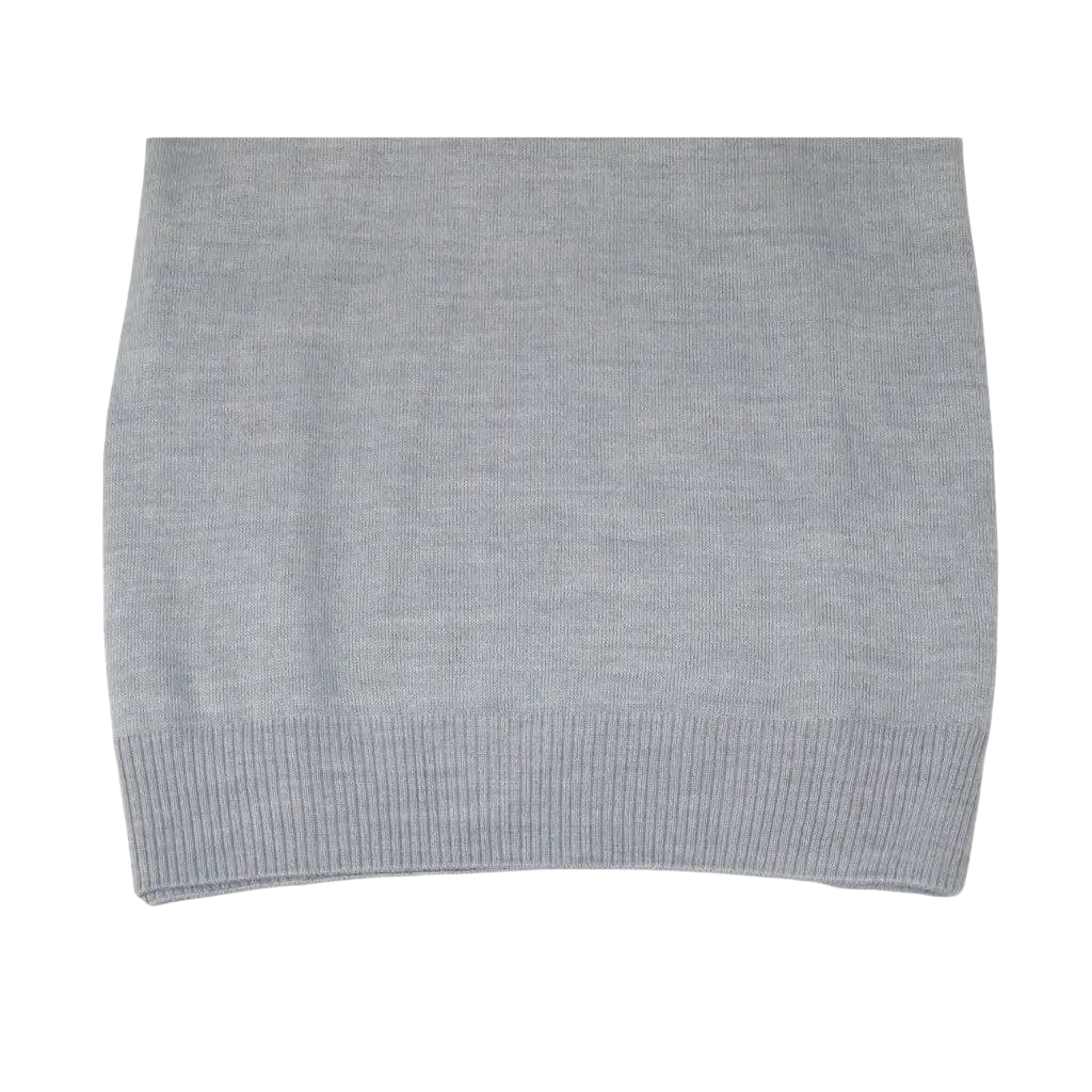 Mens PRINCELY Soft Merinos Wool Sweater Knits Light Weight Polo 1011 - 40 Lt Gray - J.Valintin Men's Wear Legend - 1011 - 40 Lt Gray - M