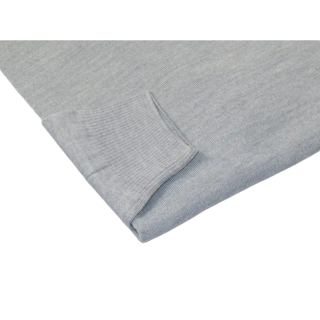 Mens PRINCELY Soft Merinos Wool Sweater Knits Light Weight Polo 1011 - 40 Lt Gray - J.Valintin Men's Wear Legend - 1011 - 40 Lt Gray - M