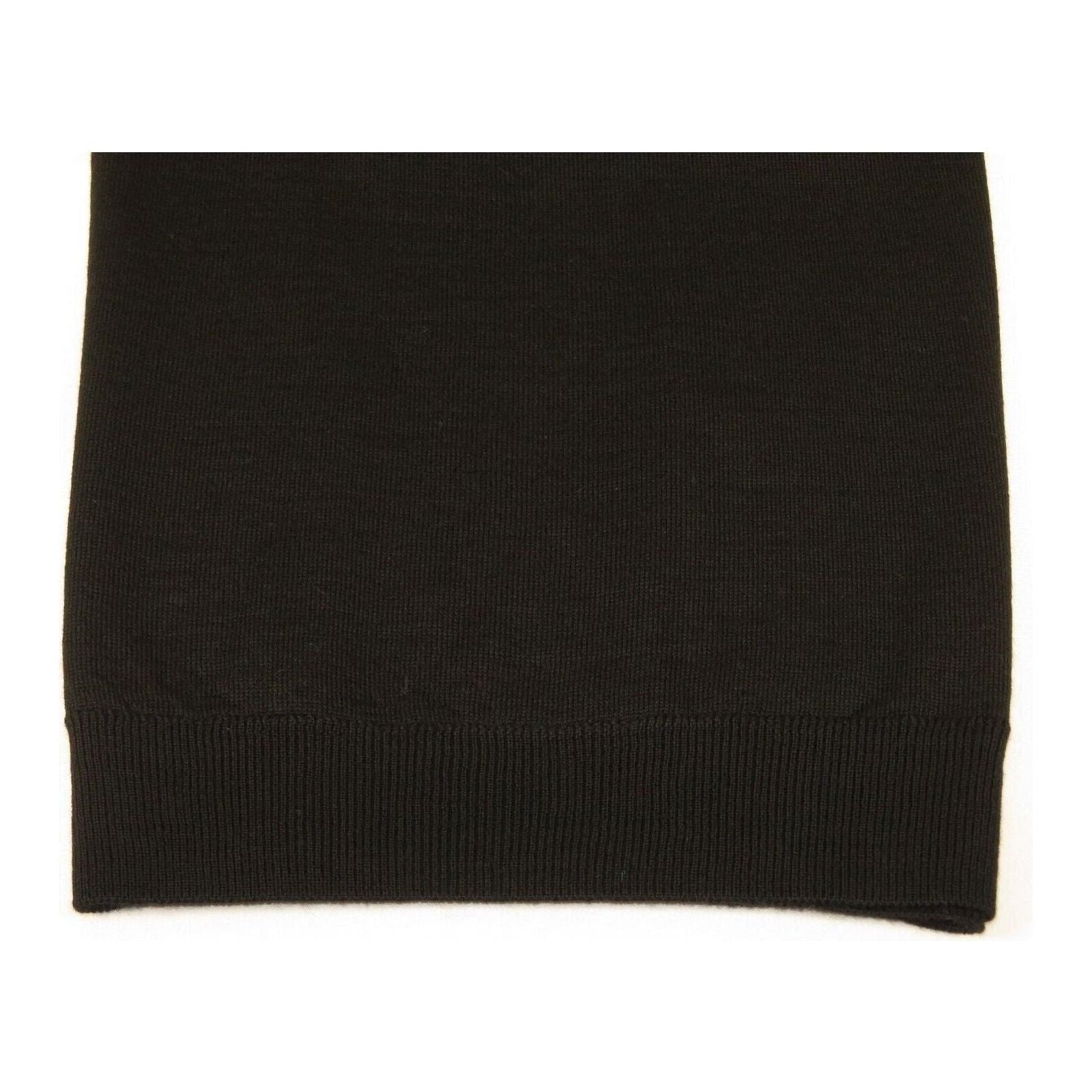 Mens PRINCELY Soft Merinos Wool Sweater Knits Lightweight Polo 1011 - 40 Black - J.Valintin Men's Wear Legend - 96642