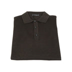 Mens PRINCELY Soft Merinos Wool Sweater Knits Lightweight Polo 1011 - 40 Brown - J.Valintin Men's Wear Legend - 96638
