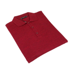 Mens PRINCELY Soft Merinos Wool Sweater Knits Lightweight Polo 1011 - 40 Cranberry - J.Valintin Men's Wear Legend - 96614