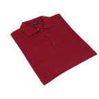 Mens PRINCELY Soft Merinos Wool Sweater Knits Lightweight Polo 1011 - 40 Cranberry - J.Valintin Men's Wear Legend - 96614