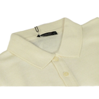 Mens PRINCELY Soft Merinos Wool Sweater Knits Lightweight Polo 1011 - 40 Ivory - J.Valintin Men's Wear Legend - 96606