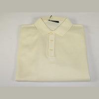 Mens PRINCELY Soft Merinos Wool Sweater Knits Lightweight Polo 1011 - 40 Ivory - J.Valintin Men's Wear Legend - 96606