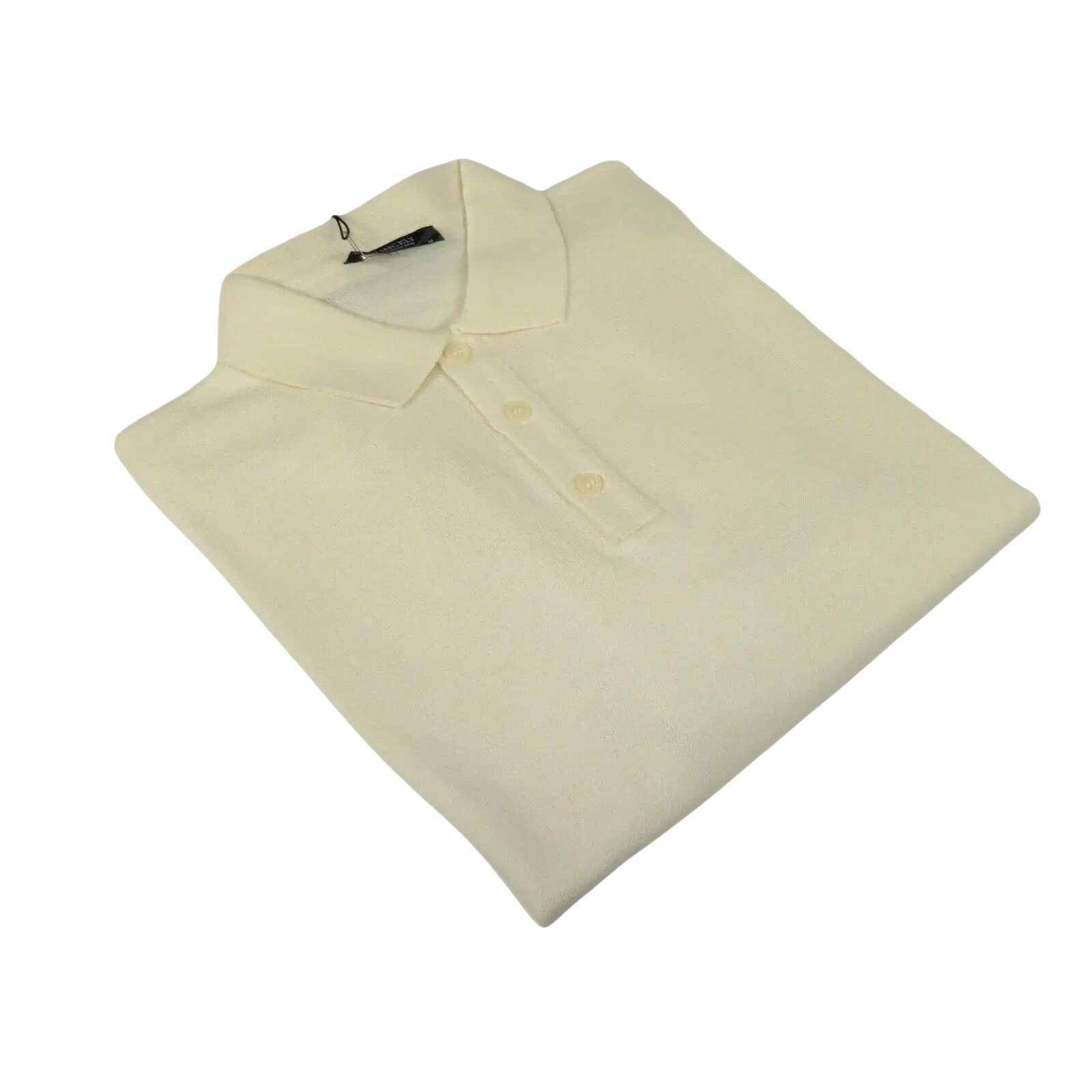 Mens PRINCELY Soft Merinos Wool Sweater Knits Lightweight Polo 1011 - 40 Ivory - J.Valintin Men's Wear Legend - 96606