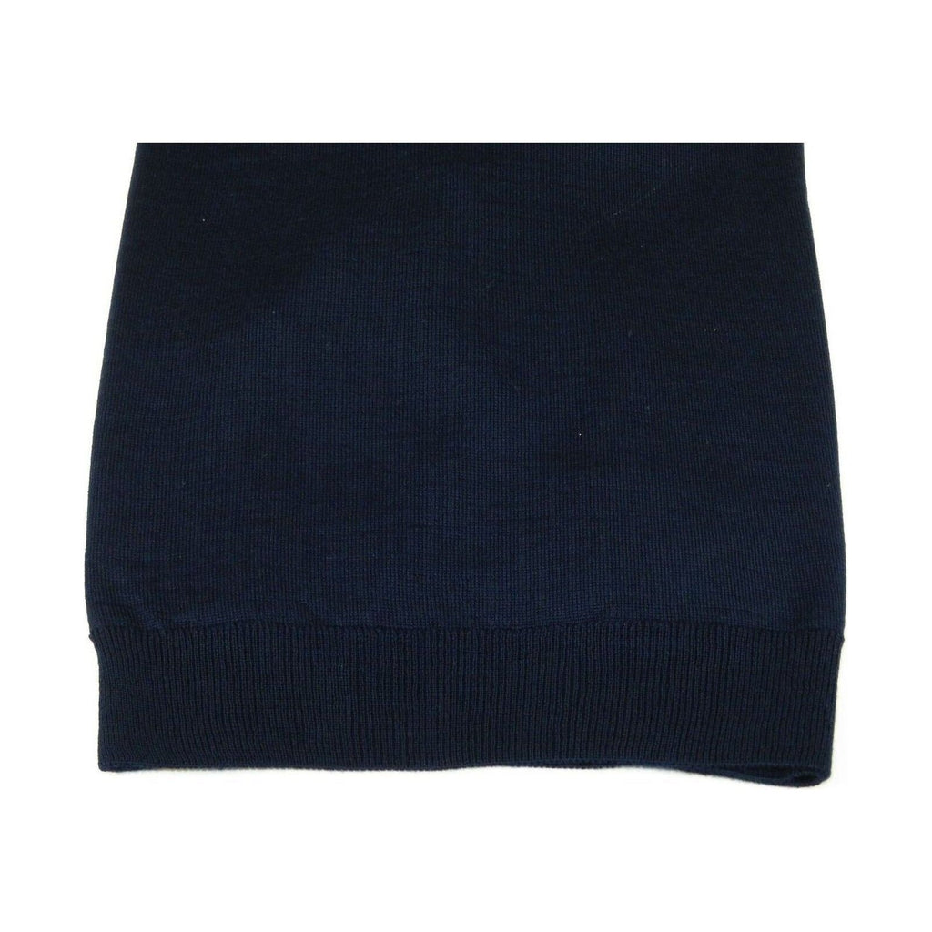 Mens PRINCELY Soft Merinos Wool Sweater Knits Lightweight Polo 1011 - 40 Navy Blue - J.Valintin Men's Wear Legend - 96630