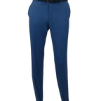 Men's Renoir Wool Blend Slim Fit 2pc Suit Sharkskin Texture 557 - 1 Blue - J.Valintin Men's Wear Legend - 557 - 1 - Blue - 36S