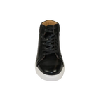 Men's Santino Luciano Ankle High Top Comfort Sneaker Dress Boot S - 2452 Black - J.Valintin Men's Wear Legend - S2452 - Black - 8.5