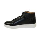Men's Santino Luciano Ankle High Top Comfort Sneaker Dress Boot S - 2452 Black - J.Valintin Men's Wear Legend - S2452 - Black - 8.5
