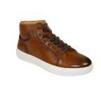 Men's Santino Luciano Ankle High Top Comfort Sneaker Dress Boot S - 2452 Cognac - J.Valintin Men's Wear Legend - S2452 - Cognac - 8.5