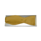 Men's Self Bow Tie By Hand J.Valintin Collection Solid Satin #92548 Gold - J.Valintin Men's Wear Legend - 92548