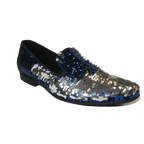 Men's Sequence Shoes by Giorgio Brutini formal Slip on 17930 Cohort Blue - J.Valintin Men's Wear Legend - 31119
