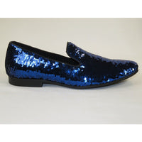 Men's Sequence Shoes by Giorgio Brutini formal Slip on 17930 Cohort Blue - J.Valintin Men's Wear Legend - 31119