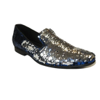 Men's Sequence Shoes by Giorgio Brutini formal Slip on 17930 Cohort Blue - J.Valintin Men's Wear Legend - 31119
