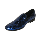Men's Sequence Shoes by Giorgio Brutini formal Slip on 17930 Cohort Blue - J.Valintin Men's Wear Legend - 31119