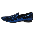 Men's Sequence Shoes by Giorgio Brutini formal Slip on 17930 Cohort Blue - J.Valintin Men's Wear Legend - 31119