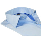 Men's Shirt Christopher Lena PROPER 100% Cotton Wrinkle Free P720SP0R Blue - J.Valintin Men's Wear Legend - 92430