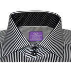 Mens Shirt J.Valintin Turkey Usa Egyptian Cotton Axxess Style 1f94 - 06 Black - J.Valintin Men's Wear Legend - 4926