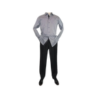 Mens Shirt J.Valintin Turkey Usa Egyptian Cotton Axxess Style 1f94 - 06 Black - J.Valintin Men's Wear Legend - 4926