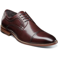 Men's Shoes Stacy Adams Dickinson Oxford Burgundy Leather 25066 - 601 - J.Valintin Men's Wear Legend - 25066_601_7M