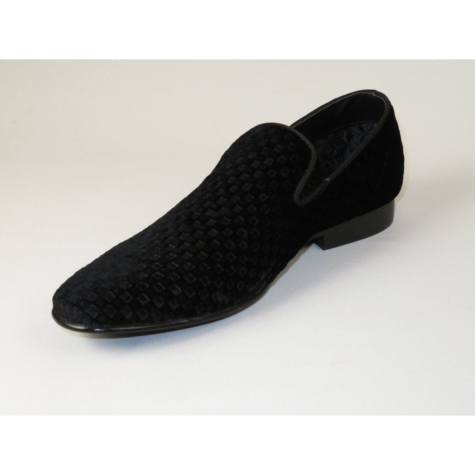 Men's Shoes Steve Madden Slip On Dress or Casual Velvet Lifted Black - J.Valintin Men's Wear Legend - 100248