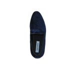 Men's Shoes Steve Madden Slip On Dress or Casual Velvet Lifted Navy Blue - J.Valintin Men's Wear Legend - 100257