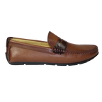 Men's Shoes Steve Madden Slip On Driving style Casual Soft Leather Tatem Bronze - J.Valintin Men's Wear Legend - 99695