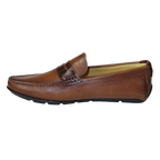 Men's Shoes Steve Madden Slip On Driving style Casual Soft Leather Tatem Bronze - J.Valintin Men's Wear Legend - 99695