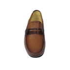 Men's Shoes Steve Madden Slip On Driving style Casual Soft Leather Tatem Bronze - J.Valintin Men's Wear Legend - 99695