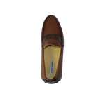 Men's Shoes Steve Madden Slip On Driving style Casual Soft Leather Tatem Bronze - J.Valintin Men's Wear Legend - 99695