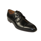 Men's Shoes Steve Madden Soft Leather upper Buckle Strap Covet Black - J.Valintin Men's Wear Legend - 99748