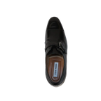Men's Shoes Steve Madden Soft Leather upper Buckle Strap Covet Black - J.Valintin Men's Wear Legend - 99748