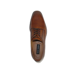 Men's Shoes Steve Madden Soft Leather upper Lace Up Nanndo Brandy - J.Valintin Men's Wear Legend - 99803
