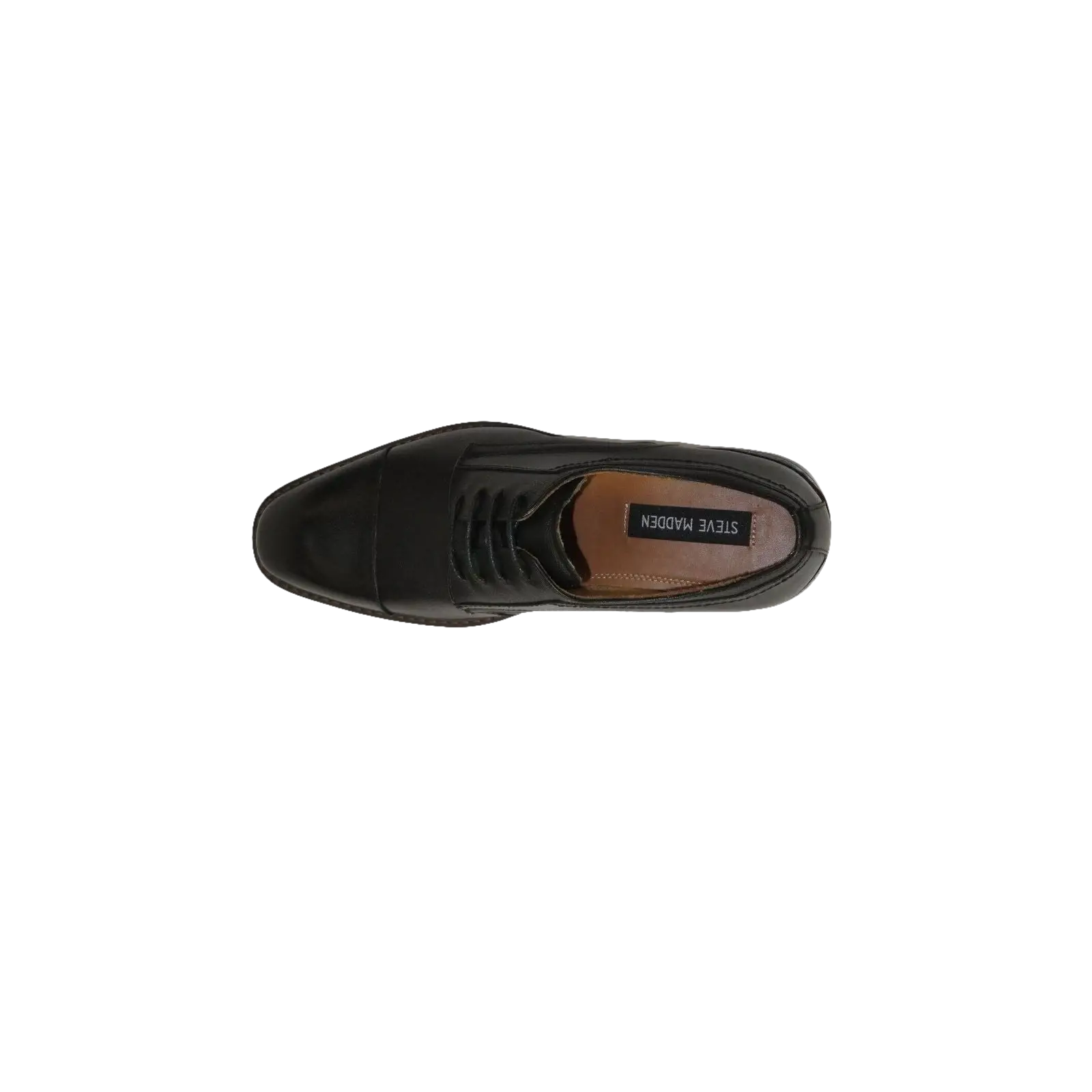 Men's Shoes Steve Madden Soft Leather upper Lace Up Navin BLack - J.Valintin Men's Wear Legend - 99704