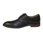 Men's Shoes Steve Madden Soft Leather upper Lace Up Navin BLack - J.Valintin Men's Wear Legend - 99704