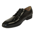 Men's Shoes Steve Madden Soft Leather upper Lace Up Parsens Black - J.Valintin Men's Wear Legend - 99758