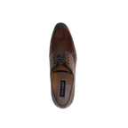 Men's Shoes Steve Madden Soft Leather upper Lace Up Parsens Tan - J.Valintin Men's Wear Legend - 99767