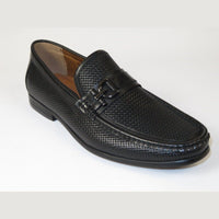 Men's Shoes Steve Madden Soft Leather upper Slip On Chivan Black - J.Valintin Men's Wear Legend - 100233